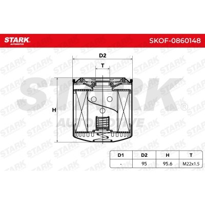 Oil Filter Stark SKOF-0860148 SKOF-0860148 - photo 5