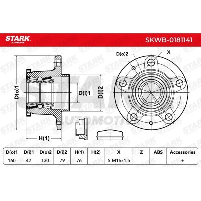 Wheel Bearing Stark SKWB-0181141 SKWB-0181141 - photo 5