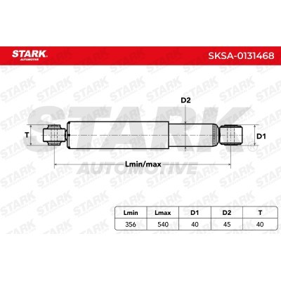 Shock Absorber Stark SKSA-0131468 SKSA-0131468 - photo 3