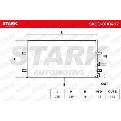 A/C condenser SKCD-0110402 - photo 7