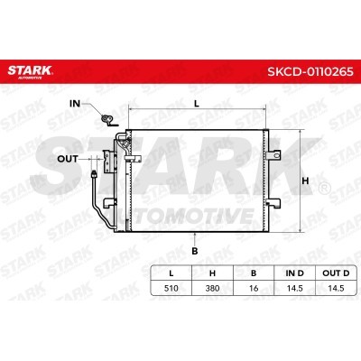 A/C condenser SKCD-0110265 - photo 6