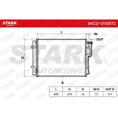 A/C condenser SKCD-0110572 - photo 5