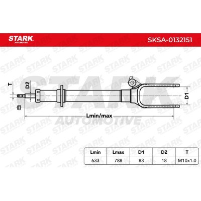 Shock Absorber Stark SKSA-0132151 SKSA-0132151 - photo 8