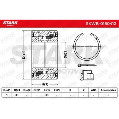 Wheel Bearing Stark SKWB-0180412 SKWB-0180412 - photo 4
