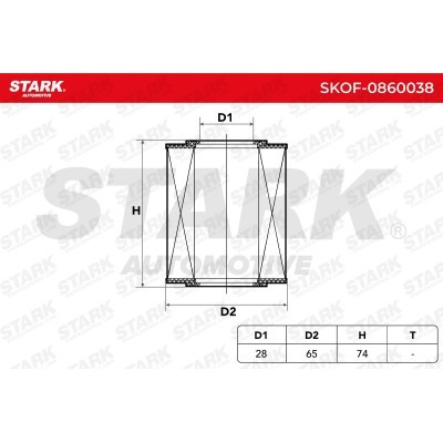 Oil Filter Stark SKOF-0860038 SKOF-0860038 - photo 8