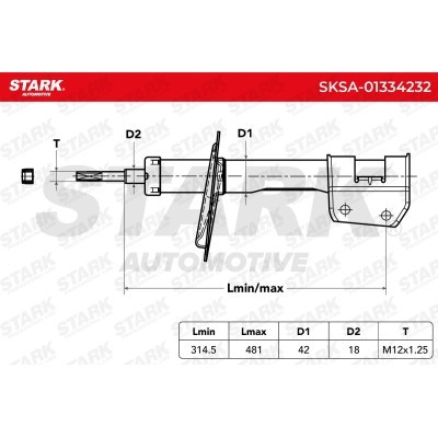 Shock Absorber Stark SKSA-01334232 SKSA-01334232 - photo 7