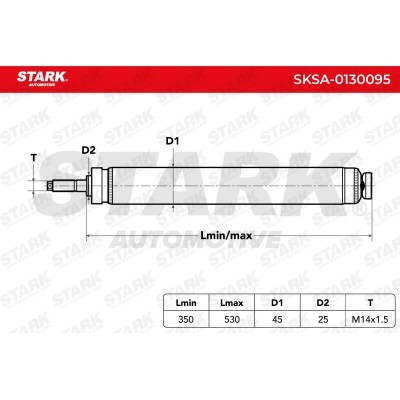 Shock Absorber Stark SKSA-0130095 SKSA-0130095 - photo 3