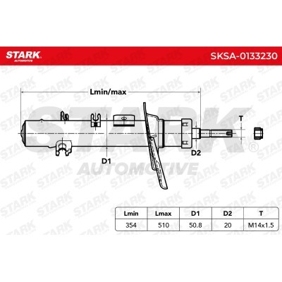 Shock Absorber Stark SKSA-0133230 SKSA-0133230 - photo 7