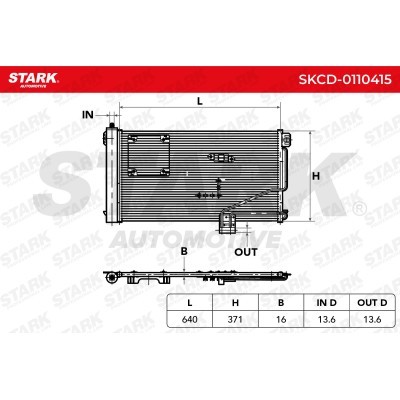 A/C condenser SKCD-0110415 - photo 6
