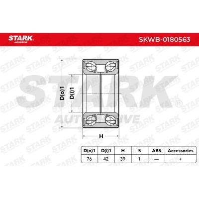 Wheel Bearing Stark SKWB-0180563 SKWB-0180563 - photo 2