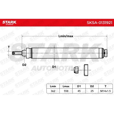 Shock Absorber Stark SKSA-0131921 SKSA-0131921 - photo 5