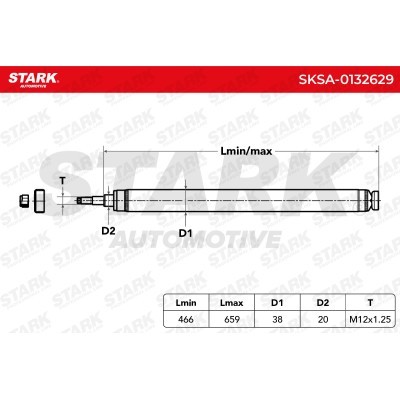 Shock Absorber Stark SKSA-0132629 SKSA-0132629 - photo 3