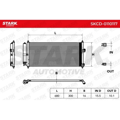 A/C condenser SKCD-0110117 - photo 8