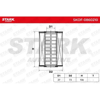 Oil Filter Stark SKOF-0860210 SKOF-0860210 - photo 4