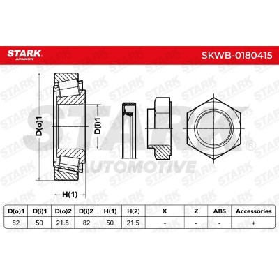 Wheel Bearing Stark SKWB-0180415 SKWB-0180415 - photo 2