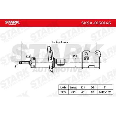 Shock Absorber Stark SKSA-0130146 SKSA-0130146 - photo 4