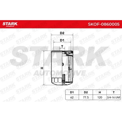 Oil Filter Stark SKOF-0860005 SKOF-0860005 - photo 6