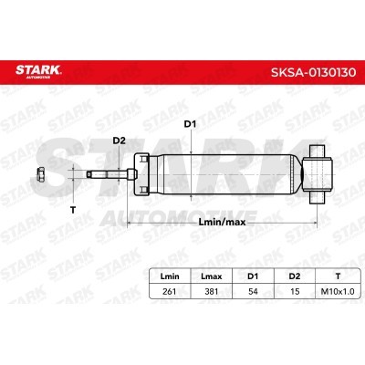 Shock Absorber Stark SKSA-0130130 SKSA-0130130 - photo 3
