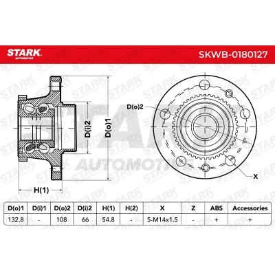 Wheel Bearing Stark SKWB-0180127 SKWB-0180127 - photo 3