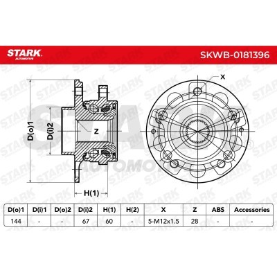 Wheel Bearing Stark SKWB-0181396 SKWB-0181396 - photo 10