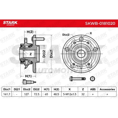 Wheel Bearing Stark SKWB-0181020 SKWB-0181020 - photo 6