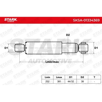 Shock Absorber Stark SKSA-01334369 SKSA-01334369 - photo 6