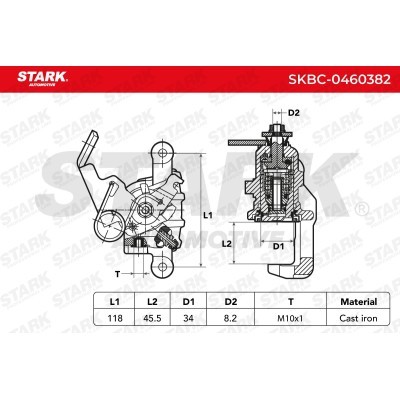 Brake Caliper Stark SKBC-0460382 SKBC-0460382 - photo 5