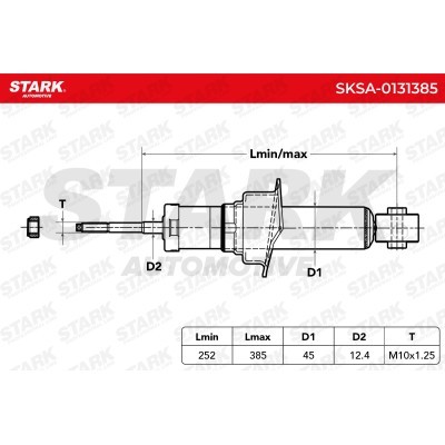 Shock Absorber Stark SKSA-0131385 SKSA-0131385 - photo 3