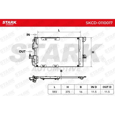 A/C condenser SKCD-0110017 - photo 8