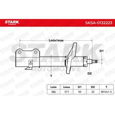 Shock Absorber Stark SKSA-0132223 SKSA-0132223 - photo 3
