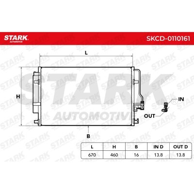 A/C condenser SKCD-0110161 - photo 8