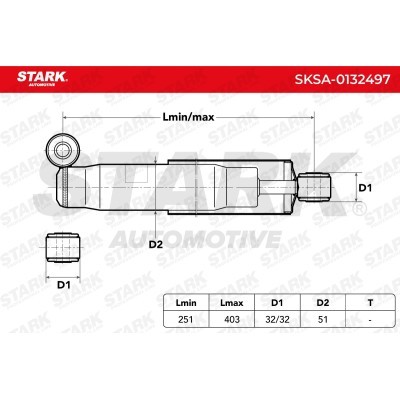 Shock Absorber Stark SKSA-0132497 SKSA-0132497 - photo 5