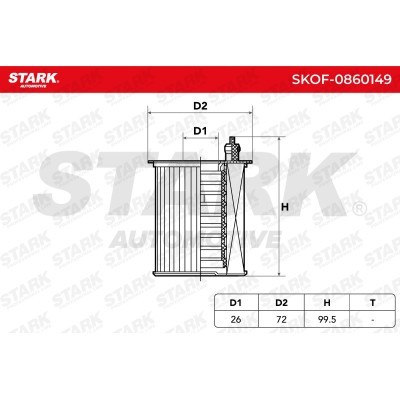 Oil Filter Stark SKOF-0860149 SKOF-0860149 - photo 5