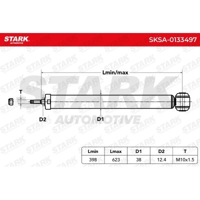 Shock Absorber Stark SKSA-0133497 SKSA-0133497 - photo 7