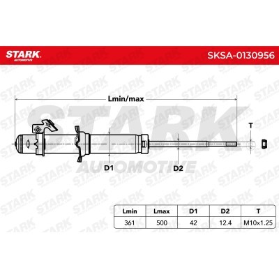 Shock Absorber Stark SKSA-0130956 SKSA-0130956 - photo 3