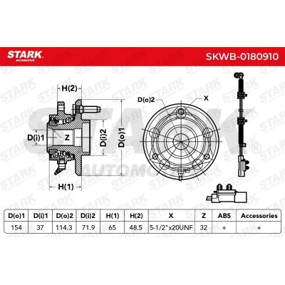 Wheel Bearing Stark SKWB-0180910 SKWB-0180910 - photo 5