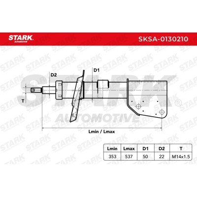 Shock Absorber Stark SKSA-0130210 SKSA-0130210 - photo 9