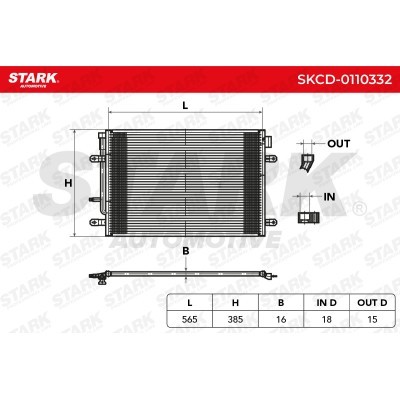 A/C condenser SKCD-0110332 - photo 8