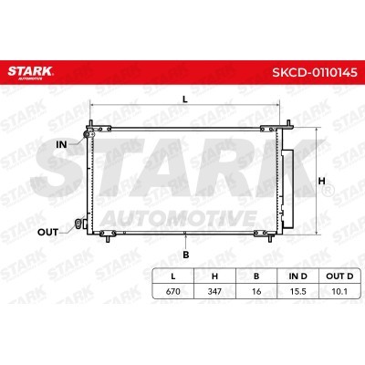 A/C condenser SKCD-0110145 - photo 8
