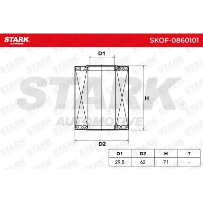 Oil Filter Stark SKOF-0860101 SKOF-0860101 - photo 5