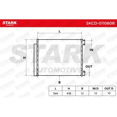 A/C condenser SKCD-0110608 - photo 7