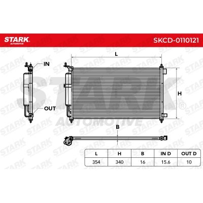 A/C condenser SKCD-0110121 - photo 7