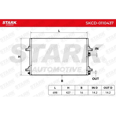 A/C condenser SKCD-0110437 - photo 7