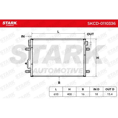 A/C condenser SKCD-0110336 - photo 8