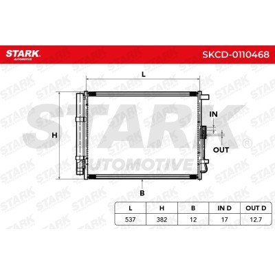 A/C condenser SKCD-0110468 - photo 6