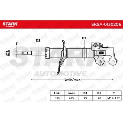 Shock Absorber Stark SKSA-0130206 SKSA-0130206 - photo 3