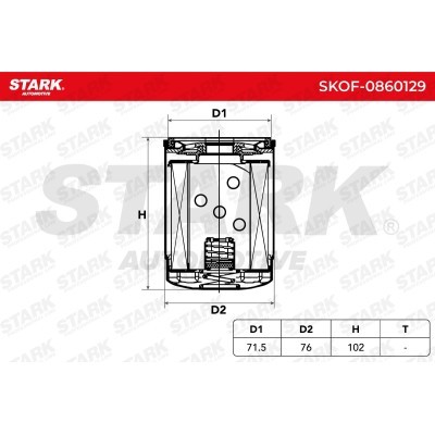 Oil Filter Stark SKOF-0860129 SKOF-0860129 - photo 5