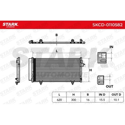 A/C condenser SKCD-0110582 - photo 5