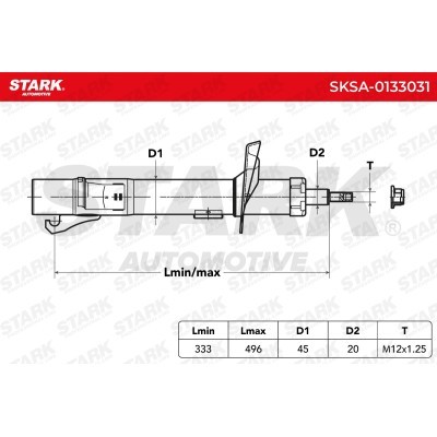 Shock Absorber Stark SKSA-0133031 SKSA-0133031 - photo 6
