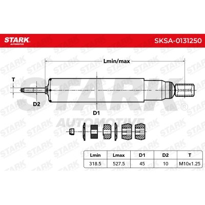 Shock Absorber Stark SKSA-0131250 SKSA-0131250 - photo 3
